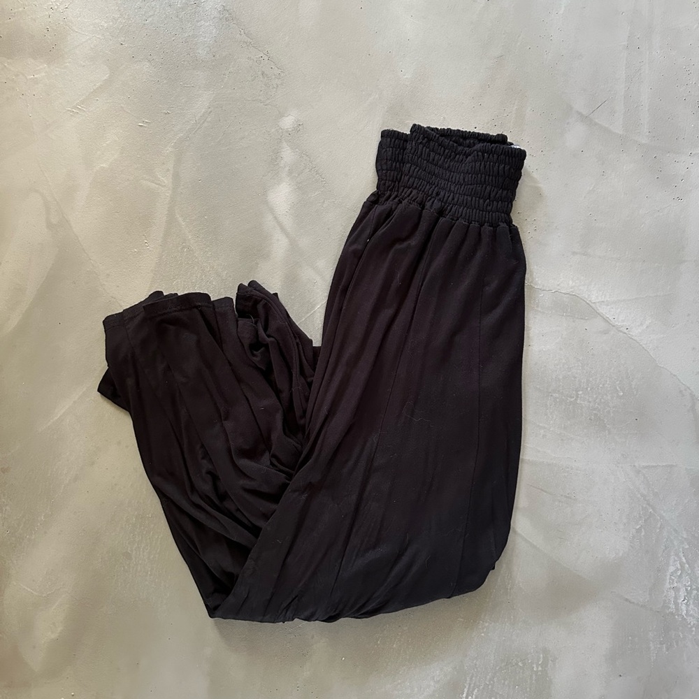 Black wide leg hippy pants✌🏻